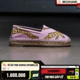 VERSACE PINK CANVAS ESPADRILLES - 1A02821 - 35
