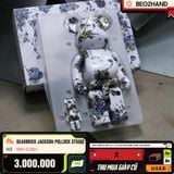 BEARBRICK JACKSON POLLOCK STUDIO - 400% & 100%-  FULLBOX