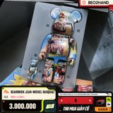 BEARBRICK JEAN - MICHEL BASQUIAT - 400% & 100% - FULLBOX