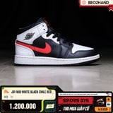 JD1 MID WHITE BLACK CHILE RED - 554725 075 - 36