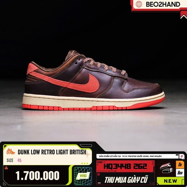 DUNK LOW RETRO LIGHT BRITISH - HQ3448 262 - 45
