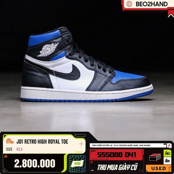 JD1 RETRO HIGH ROYAL TOE - 555088 041 - 42.5