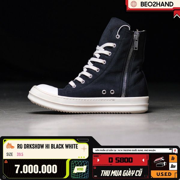 RO DRKSHDW HI BLACK WHITE - D 5800 - 39.5