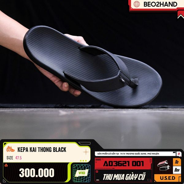 KEPA KAI THONG BLACK - A03621 001 - 47.5