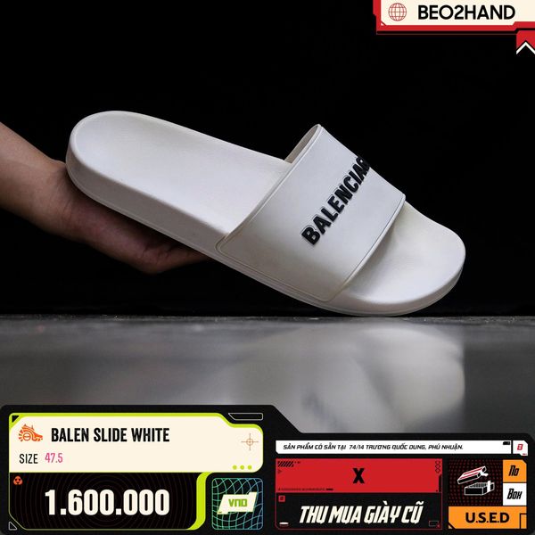 BALEN SLIDE WHITE - 47.5