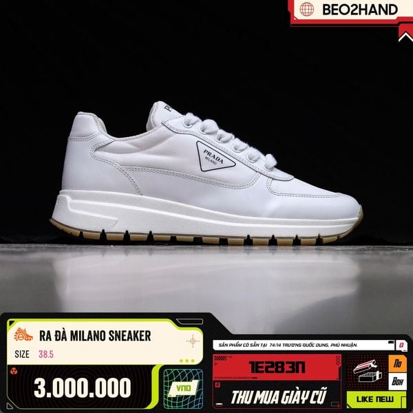 PRADA MILANO SNEAKER - 1E283N - 38.5
