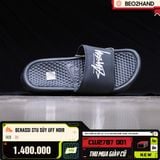 BENASSI STUSSY OFF NOIR SLIDE - CW2787 001 - 36