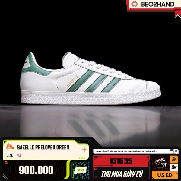 GAZELLE PRELOVED GREEN - IG1635 - 43