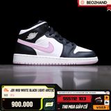 JD1 MID WHITE BLACK LIGHT ARCTIC - 555112 103 - 37.5