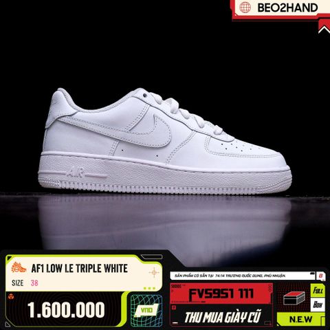 AF1 LOW LE TRIPLE WHITE - DH2920 111 - 38