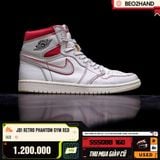 JORDAN 1 RETRO PHANTOM GYM RED - 555088 160 - 41