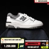 NB550 WHITE GREY DARK GREY - BB550WTG - 37.5