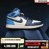JD1 RETRO HIGH OG OBSIDIAN - 555088 140 - 45
