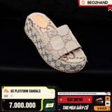GUCCI PLATFORM SANDALS - 623212 - 37