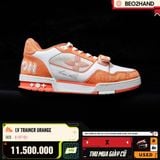 LOUIS VUITTON TRAINER ORANGE - 8