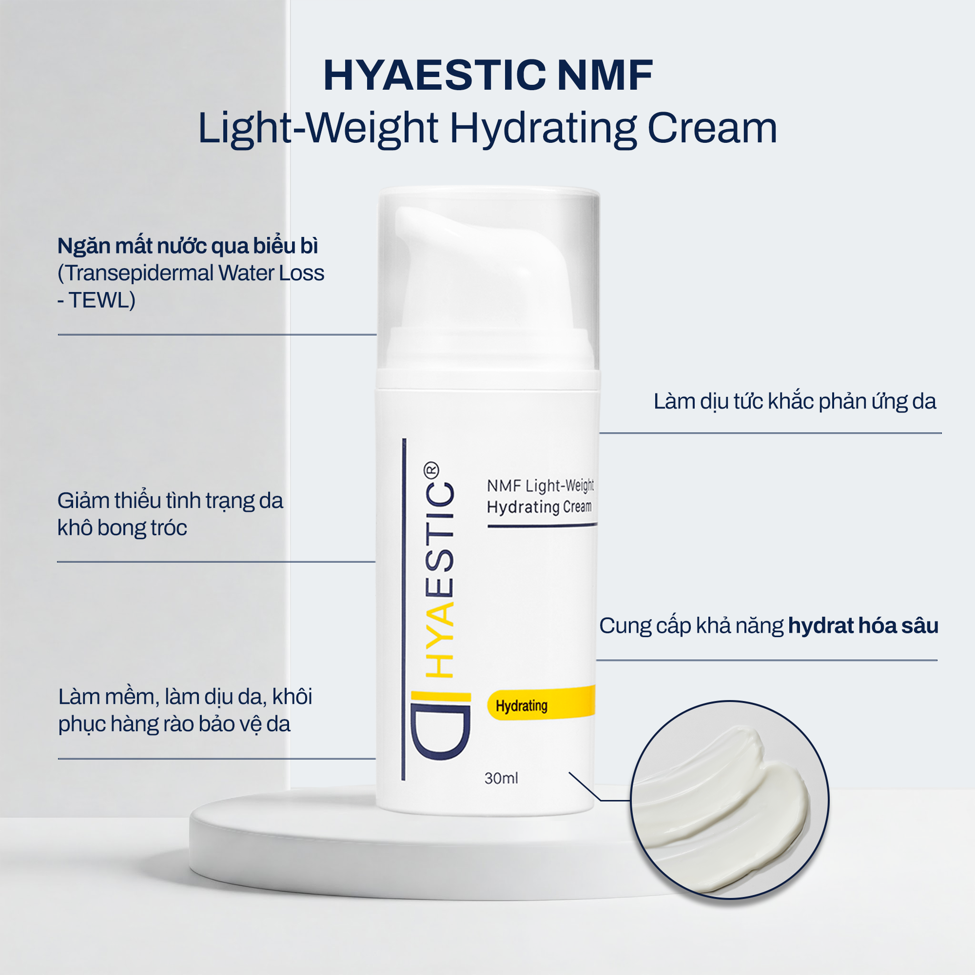  [COMBO] BỘ ĐÔI DƯỠNG ẨM VÀ PHỤC HỒI DA CHUYÊN SÂU SERUM B5 + KEM DƯỠNG NMF 