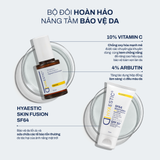  [COMBO] BỘ ĐÔI BẢO VỆ DA, CHỐNG OXY HÓA TỪ KEM CHỐNG NẮNG SF64 + SERUM 10% VITAMIN C 