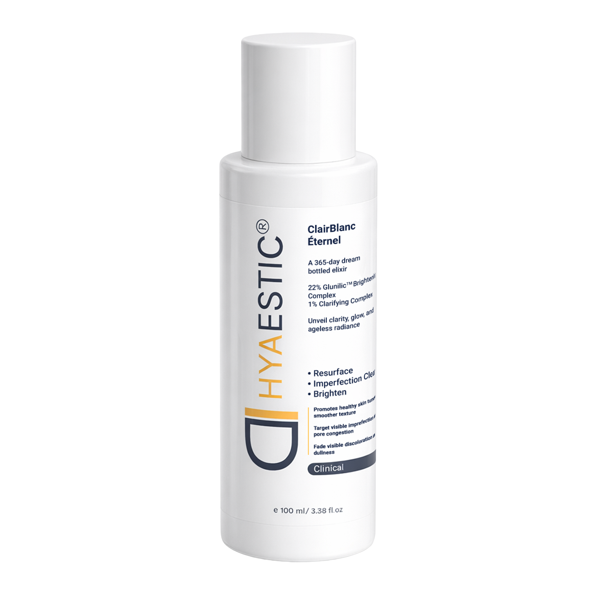  LOTION ĐA ĐIỀU TRỊ CHO LÀN DA MỤN, SẮC TỐ & LÃO HÓA HYAESTIC CLAIRBLANC ÉTERNEL (100ML) 