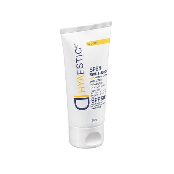  Kem chống nắng bảo vệ tối đa Hyaestic Skin Fusion SF64 Sun And Pollution Protector SPF50+ 
