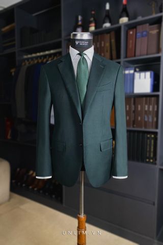 Suit Cổ K Xanh Rêu