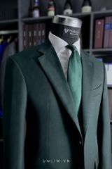 Suit Cổ K Xanh Rêu