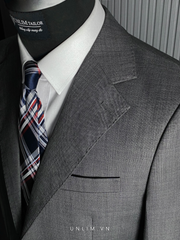 Suit Cổ K Hai Cúc Ghi Xước