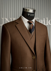 Suit Ba Mảnh Chocolate Brown