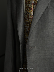 Suit Xám Tối Fullcanvas Thùa Cờ Nga