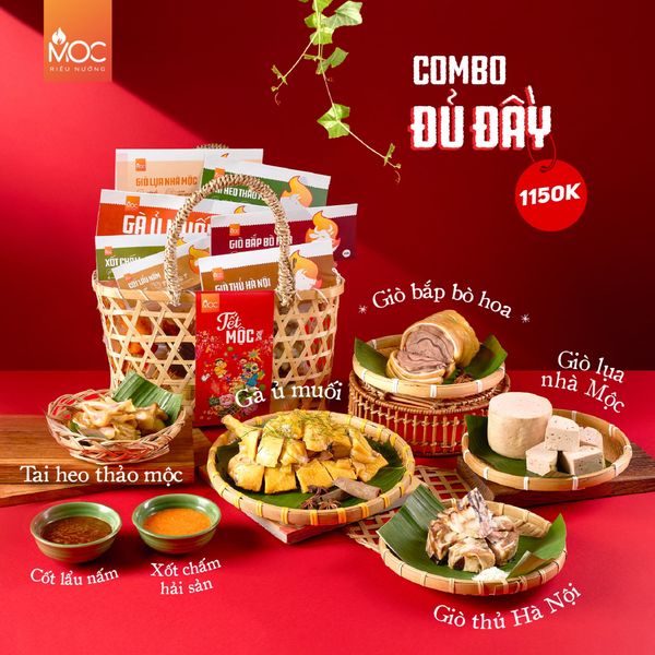  Giỏ quà đủ đầy 