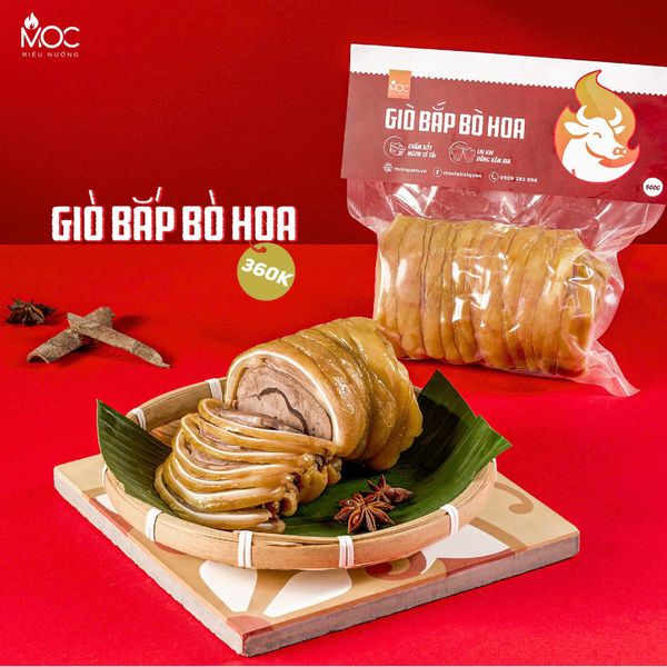  Giò bắp bò hoa 