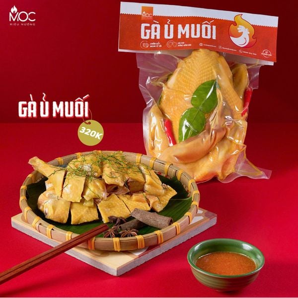  Gà ủ muối 