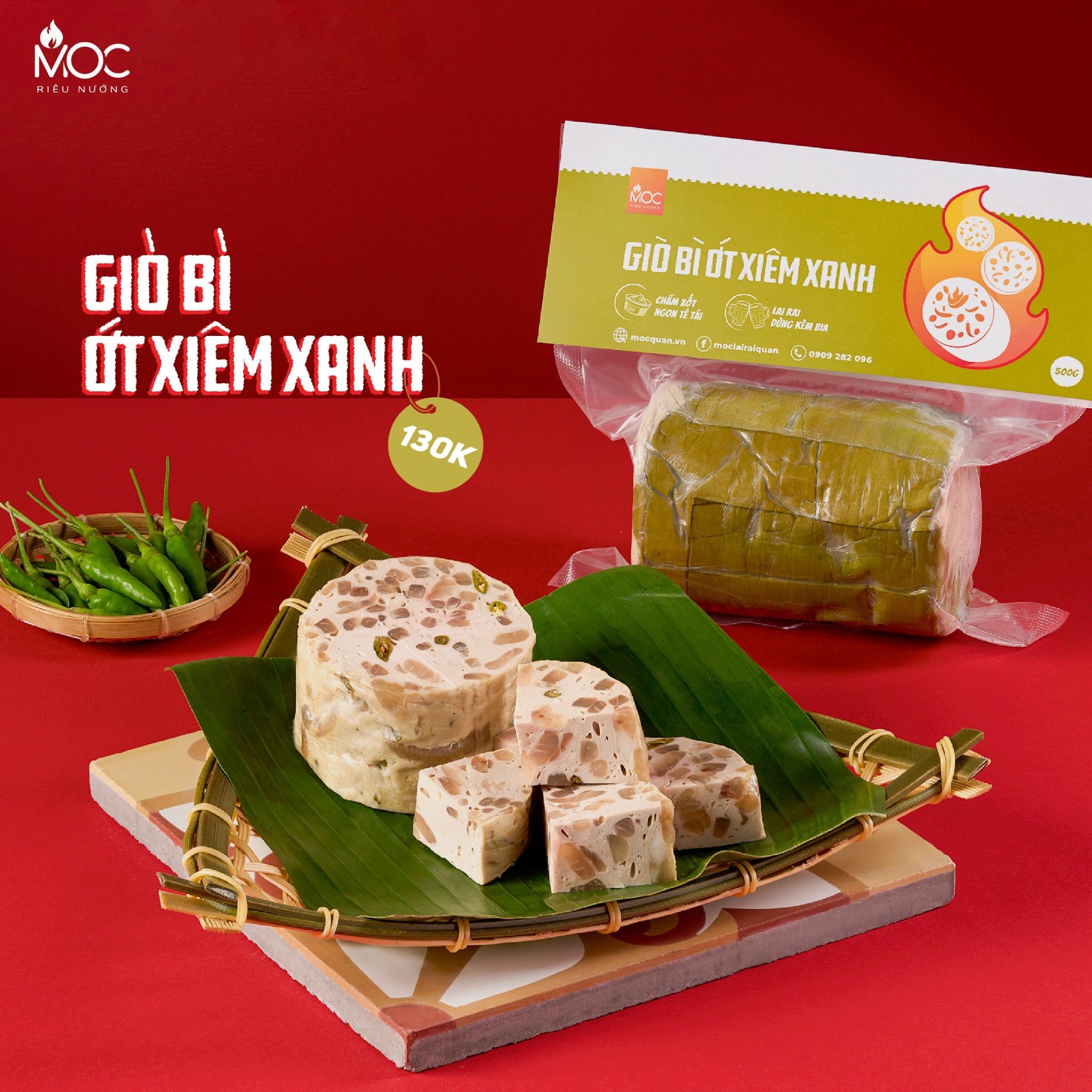  Giò bì ớt xiêm xanh 