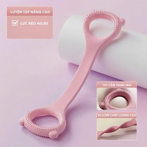 Dây kéo tập tay gym YASU Dây Đàn Hồi Tập Tay Vai dành cho Nữ chất liệu cao su 100%