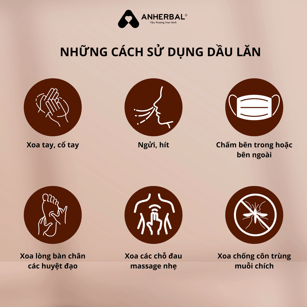Dầu lăn thảo mộc ẤM AN - Chân Ấm Ngủ Ngon