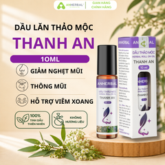 Dầu lăn thảo mộc THANH AN giúp thông mũi nhẹ xoang