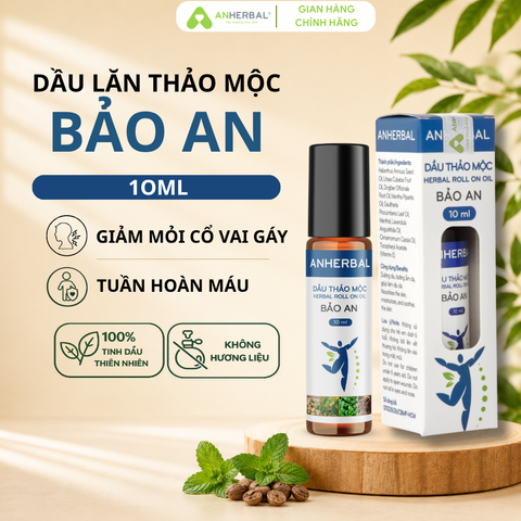 Dầu lăn thảo mộc BẢO AN - Giảm Đau Mỏi