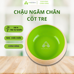 Chậu Ngâm chân cốt tre