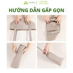 Túi ngâm chân vải gấp gọn, du lịch, công tác