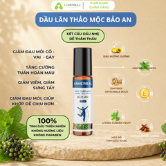 Combo Chân khoẻ - Dầu lăn tinh dầu Bảo An và Viên sủi ngâm chân hỗ trợ giảm đau nhức mỏi chăm sóc người chơi thể thao, vận động mạnh