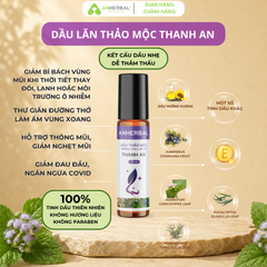 Dầu lăn thảo mộc THANH AN giúp thông mũi nhẹ xoang
