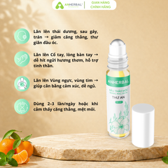 Dầu lăn thảo mộc THƯ AN giúp thư giãn, giảm stress