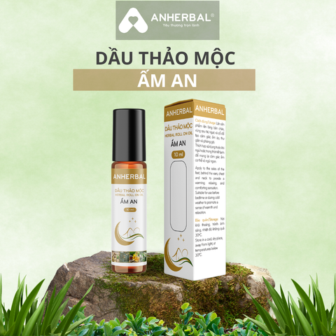 Dầu lăn thảo mộc ẤM AN - Chân Ấm Ngủ Ngon