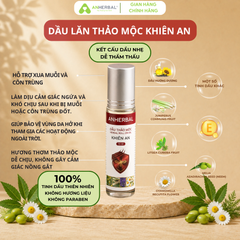Dầu lăn thảo mộc KHIÊN AN - Phòng chống côn trùng