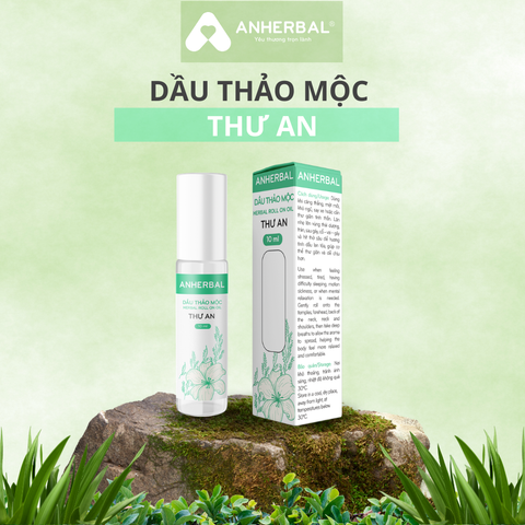 Dầu lăn thảo mộc THƯ AN giúp thư giãn, giảm stress