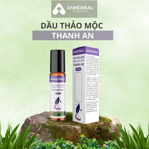 Dầu lăn thảo mộc THANH AN giúp thông mũi nhẹ xoang