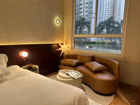 thi công sơn hiệu ứng dự án căn hộ lexington - 1