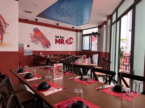 Sơn hiệu ứng dự án Nhà hàng hải sản mr.D-15