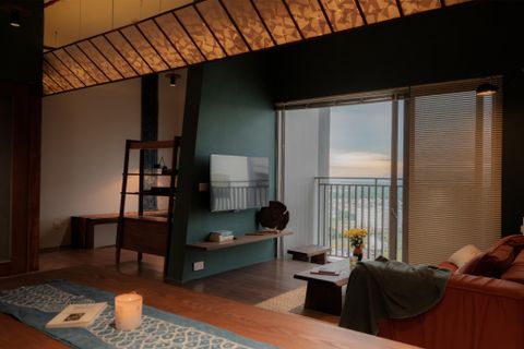 Sơn hiệu ứng dự án Apartment - nhà bè - 1