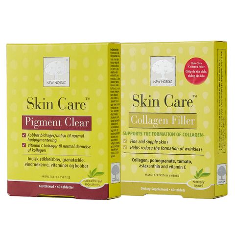 Combo Skin Care Pigment Clear & Skin Care Collagen Filler