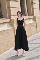 V1109 ĐẦM XÒE DÀI 2 DÂY